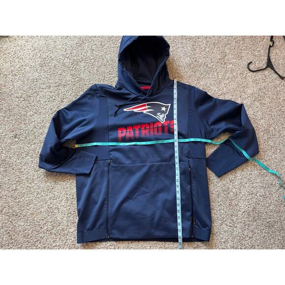 NIKE NFL New England Patriots Men's Sweatshirt/fleece/pullover size Large - Picture 5 of 12